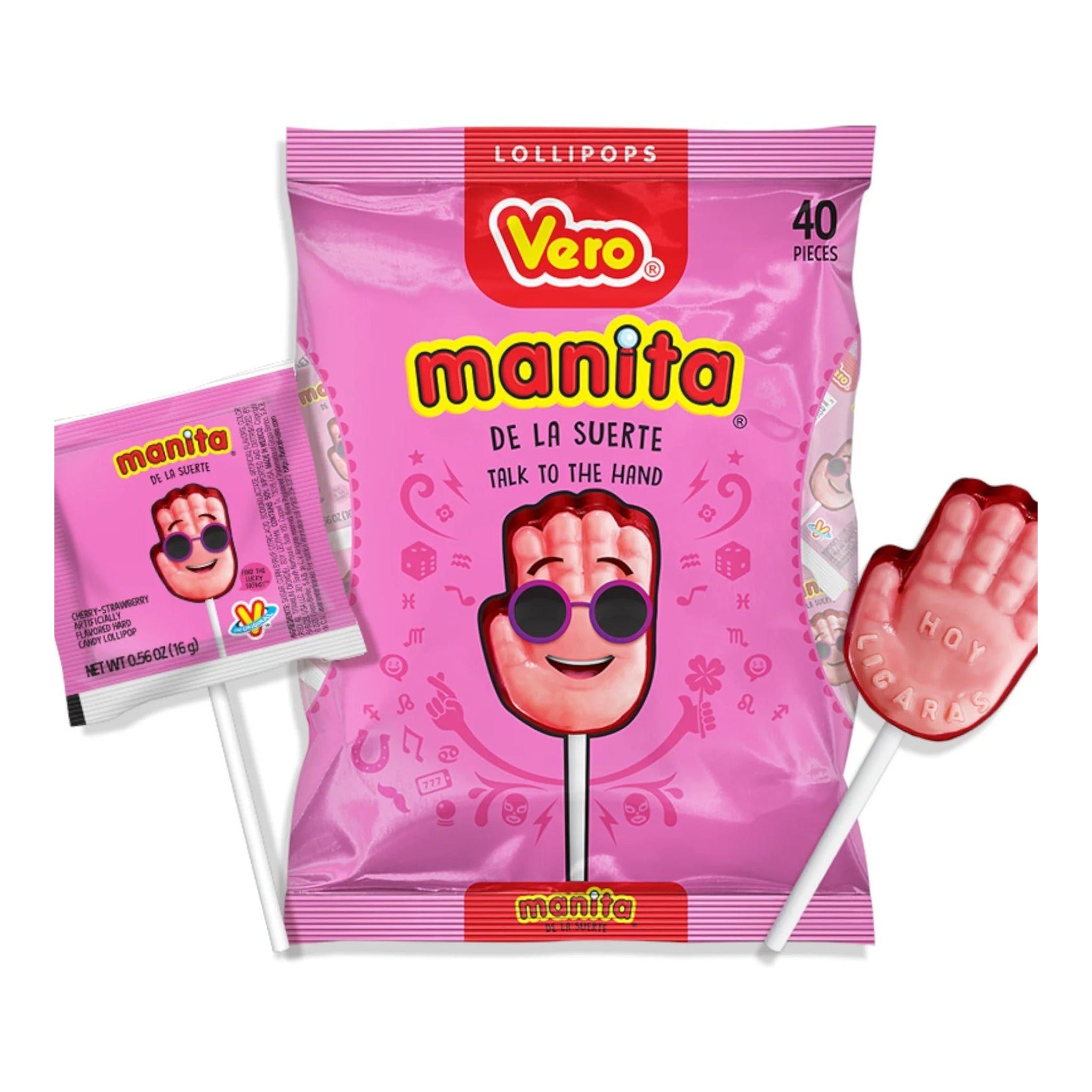 Vero Paleta Manita 40ct